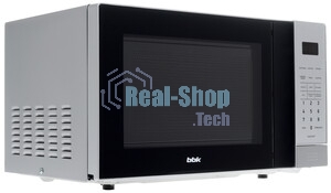 Микроволновая печь BBK 20MWS-729S/BS серебристый/черный, 20 л, 700 Вт, переключатели - сенсор