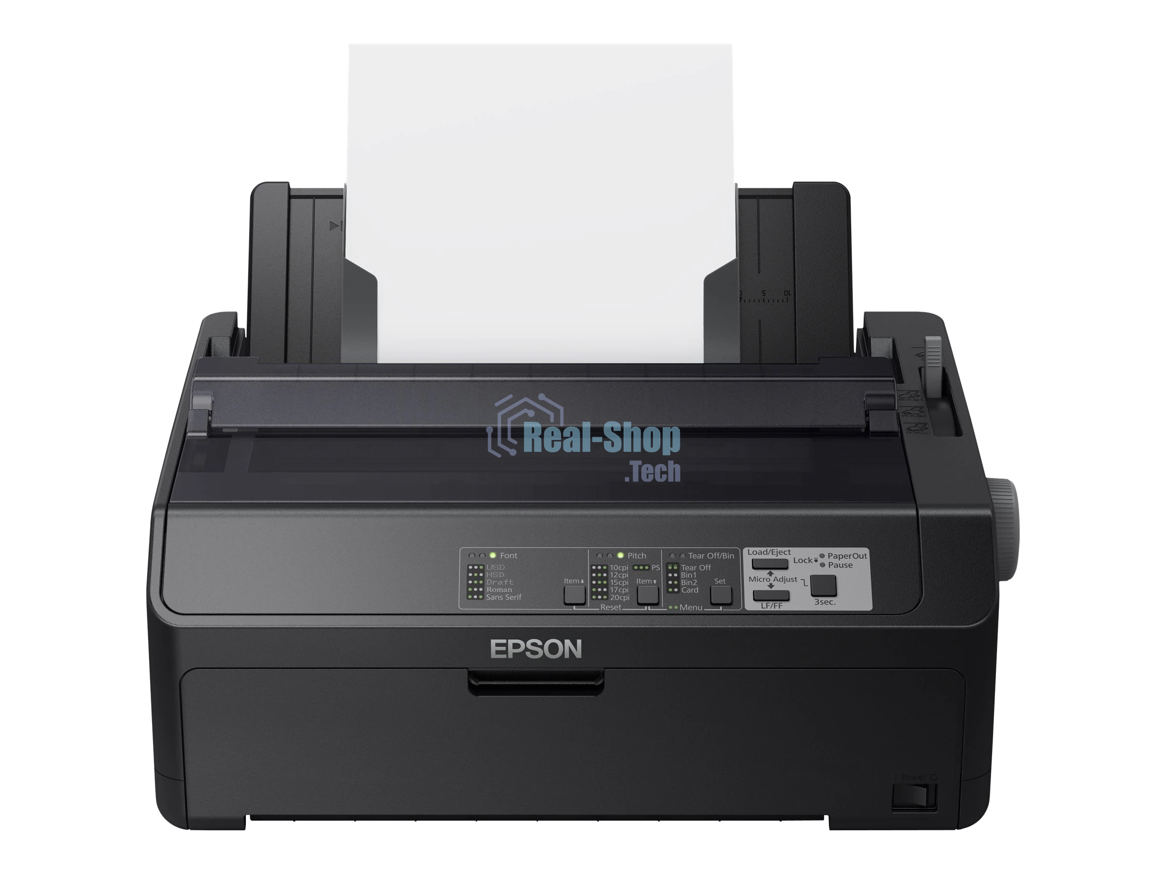 Принтер матричный Epson FX-890II (C11CF37401), A4, 9х2-игольный (80 колонок), высокоскоростной (735 cps), до 6 экземпляров одновременно (1 оригинал + 5 копий), ресурс ленты: 7,5 млн. символов, USB, LPT, для больших объемов печати