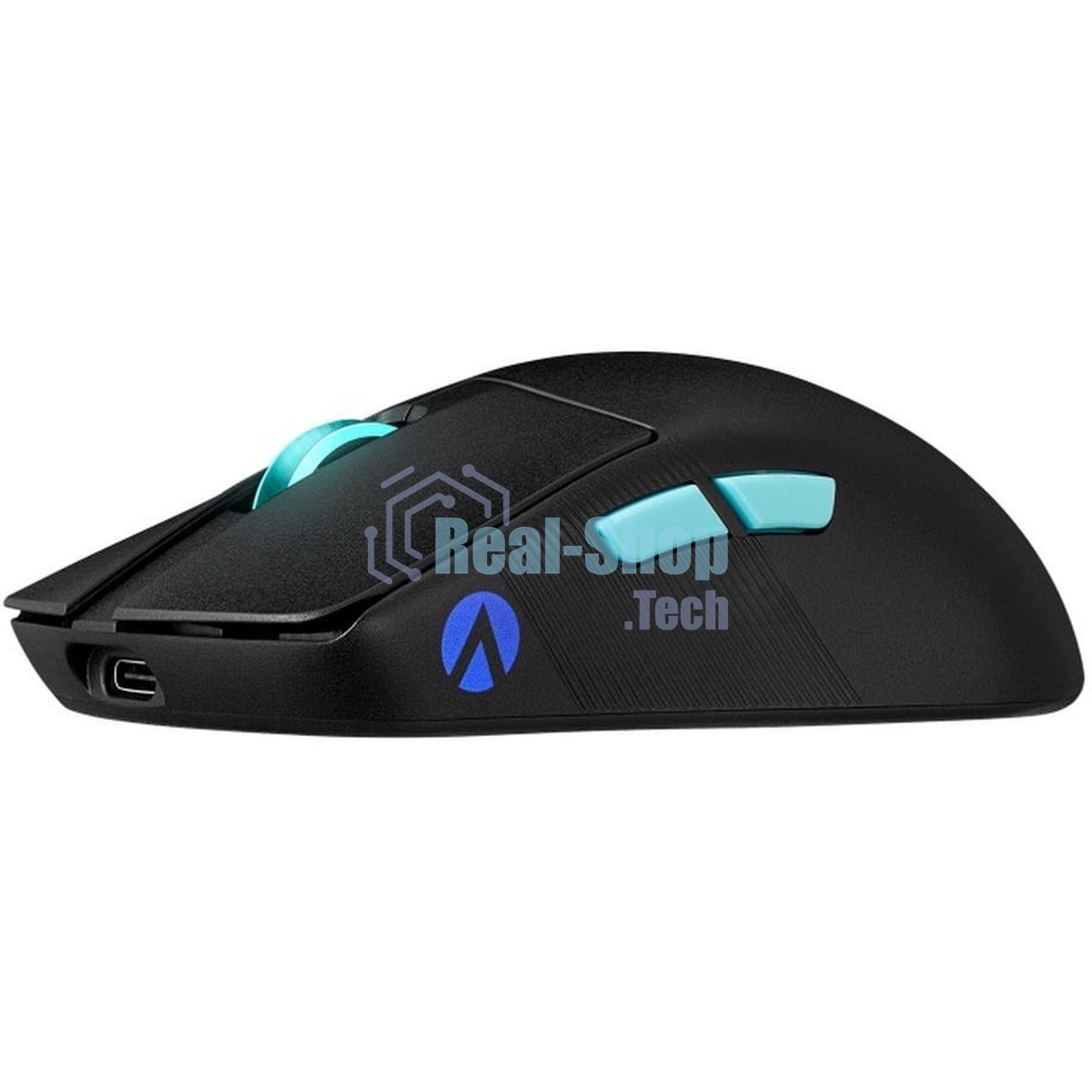 Мышь беспроводная/проводная ASUS ROG Harpe Ace Aim Lab Edition черный, 36000 dpi, радиоканал, Bluetooth, USB, кнопки - 5