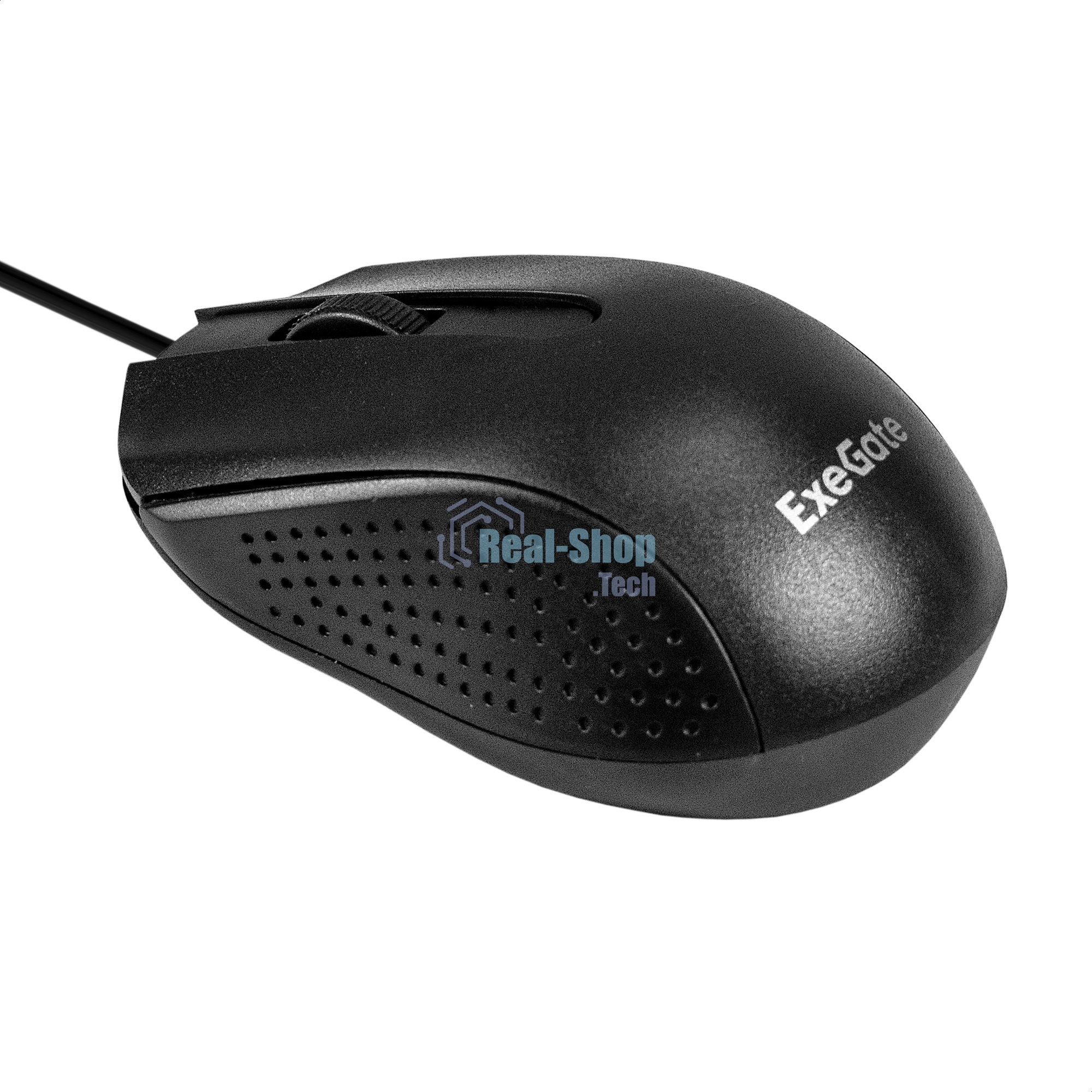 Мышь проводная ExeGate Professional Standard SH-8012L черный, 1000 dpi, USB, кнопки - 3