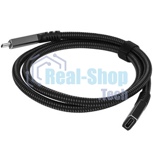 Кабель USB4 TypeCM/FM 8K@60Hz, 40Gbps, PD 240W, медь Telecom 0.8м TUS845-0.8M
