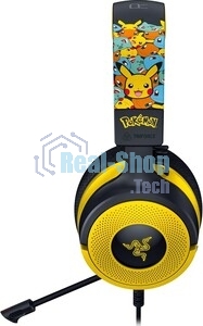 Гарнитура Razer Kraken V4 X Pokemon Kanto Starters Edition мультицвет, проводная, подсветка