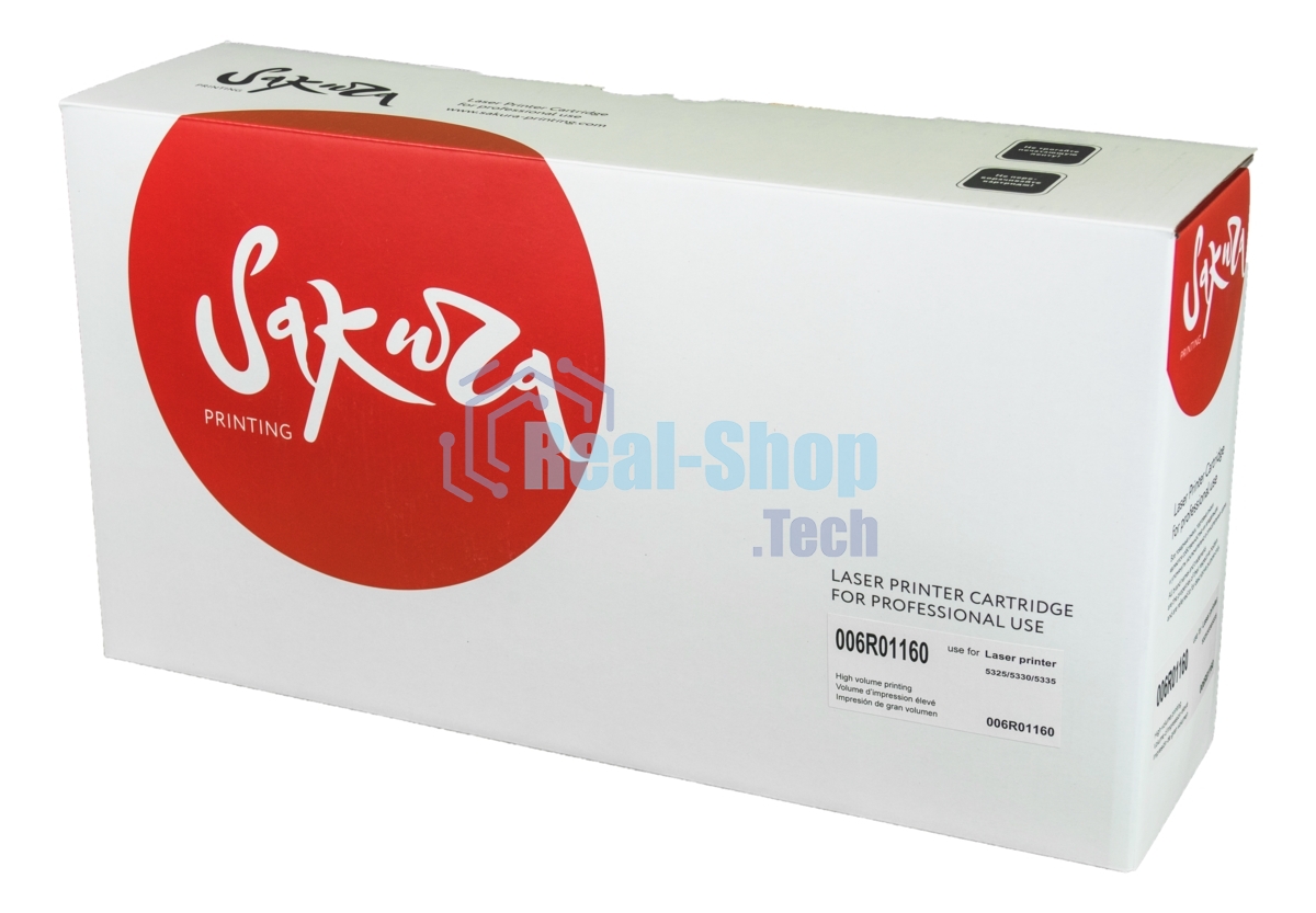 Картридж лазерный Sakura 006R01160 для Xerox WC 5325/5330/5335. черный, 30 000 к.