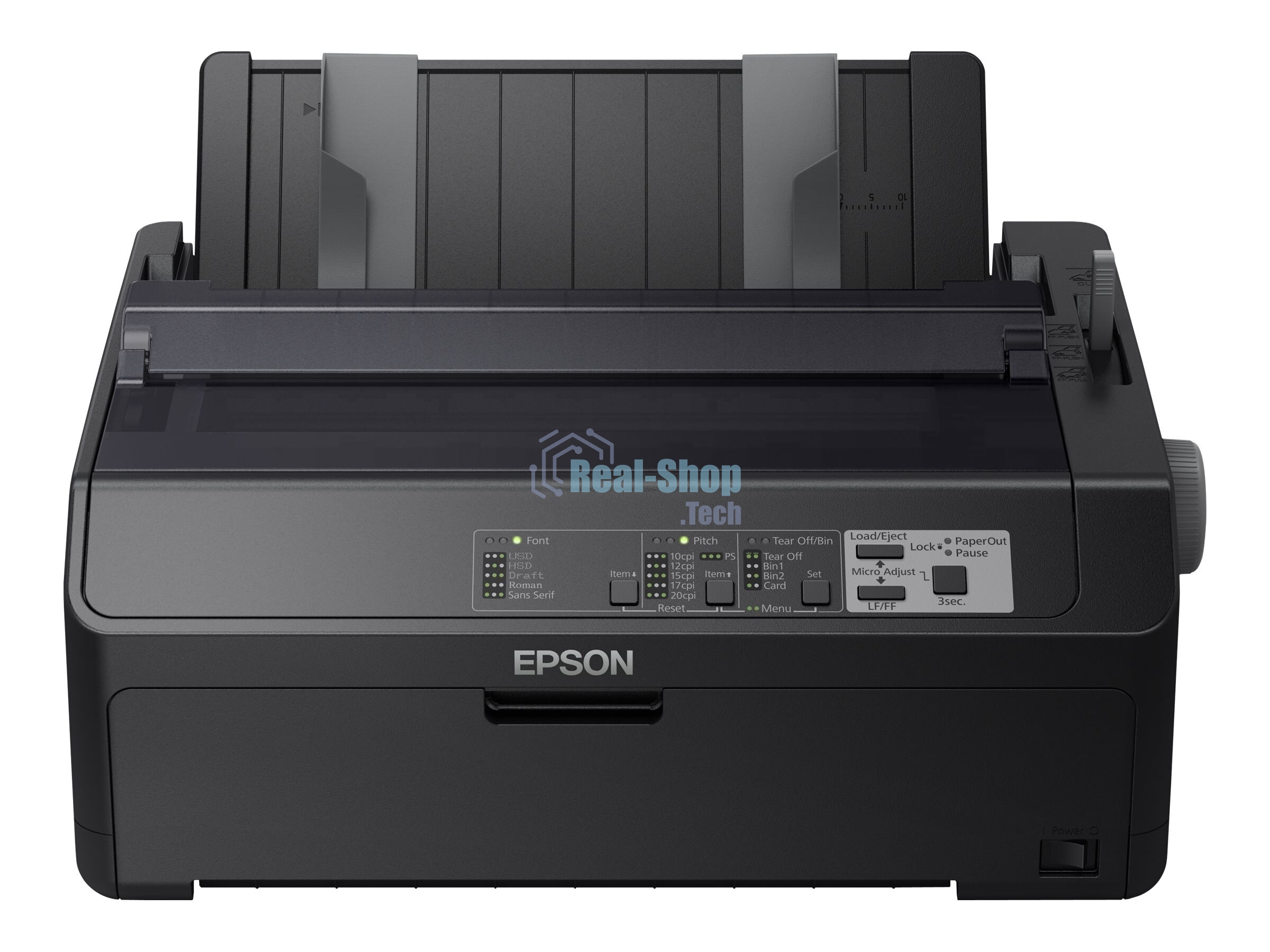 Принтер матричный Epson FX-890II (C11CF37401), A4, 9х2-игольный (80 колонок), высокоскоростной (735 cps), до 6 экземпляров одновременно (1 оригинал + 5 копий), ресурс ленты: 7,5 млн. символов, USB, LPT, для больших объемов печати
