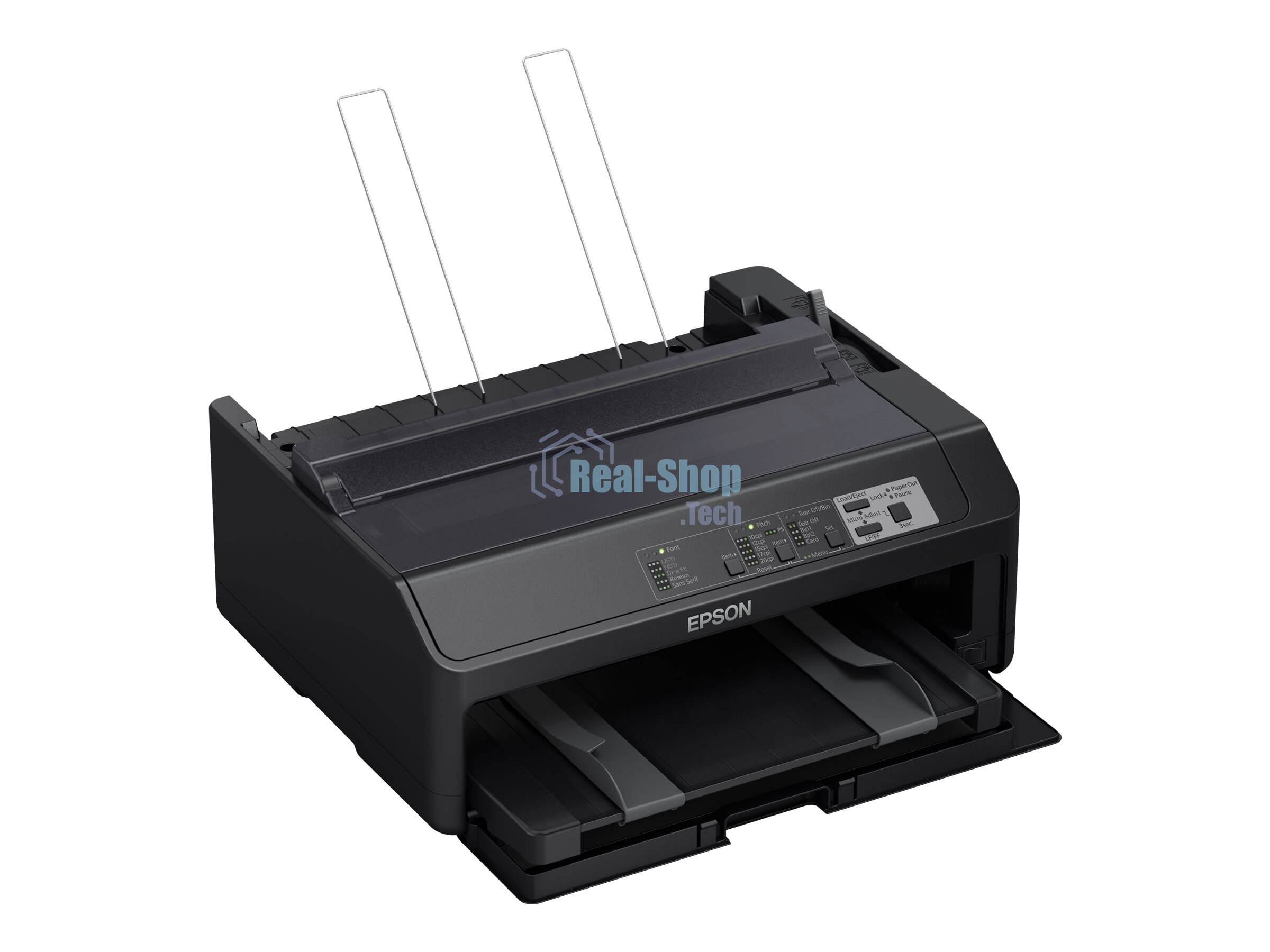 Принтер матричный Epson FX-890II (C11CF37401), A4, 9х2-игольный (80 колонок), высокоскоростной (735 cps), до 6 экземпляров одновременно (1 оригинал + 5 копий), ресурс ленты: 7,5 млн. символов, USB, LPT, для больших объемов печати