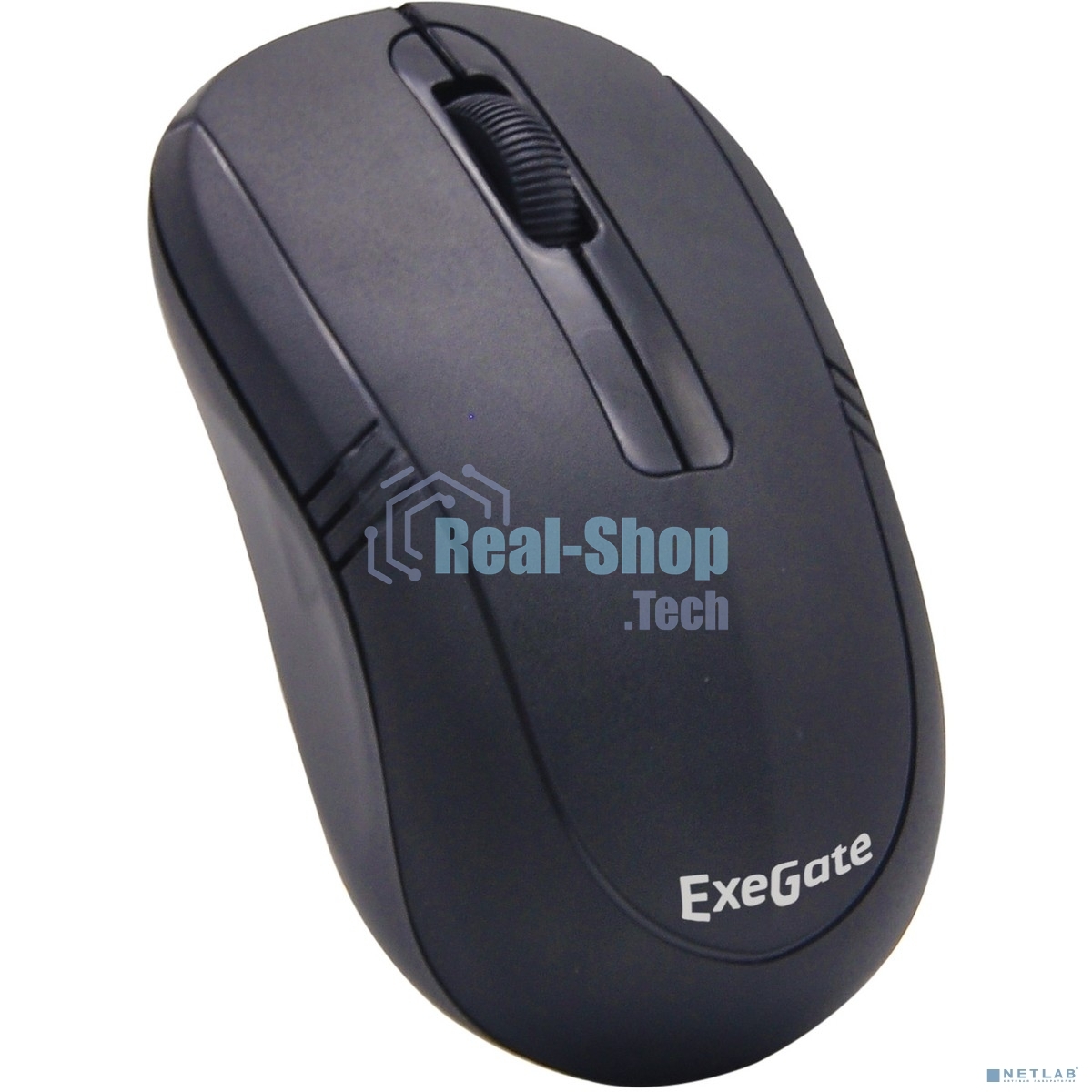 Мышь беспроводная ExeGate Professional Standard SR-9021 черный, 1200 dpi, радиоканал, USB, кнопки - 3
