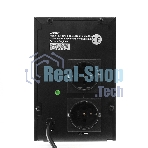 Источник бесперебойного питания Crown CMU-1000X (1000VA/600w; Off-Line; 2 х Euro с резервным питанием и фильтрацией; 12V7AH х 2; Металл)
