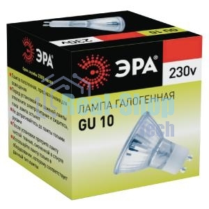 Лампа галогенная ЭРА GU10-JCDR (MR16) -35W-230V(10/200/4800)