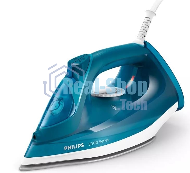 Утюг Philips DST3040/70 бирюзовый/белый, 2600 Вт, 40 г/мин, 200 г/мин, 300 мл