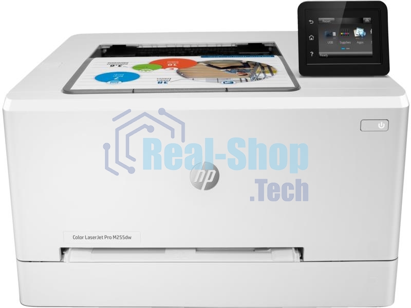 Принтер лазерный HP Color LaserJet Pro M255dw (7KW64A), A4, цветной, печ. до 21 стр/мин., 600 x 600 dpi, USB, RJ-45, Wi-Fi, Air Print, Mopria