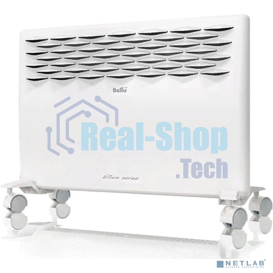 Конвектор электрический Ballu Ettore BEC/ETMR-1500 белый, 1500 Вт, 20 м2, термостат