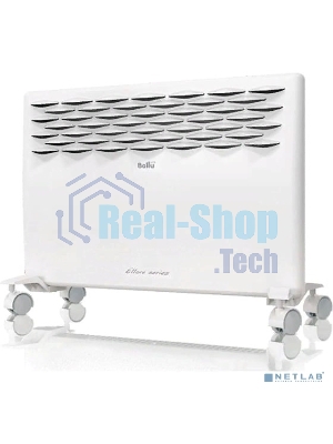 Конвектор электрический Ballu Ettore BEC/ETMR-1500 белый, 1500 Вт, 20 м2, термостат