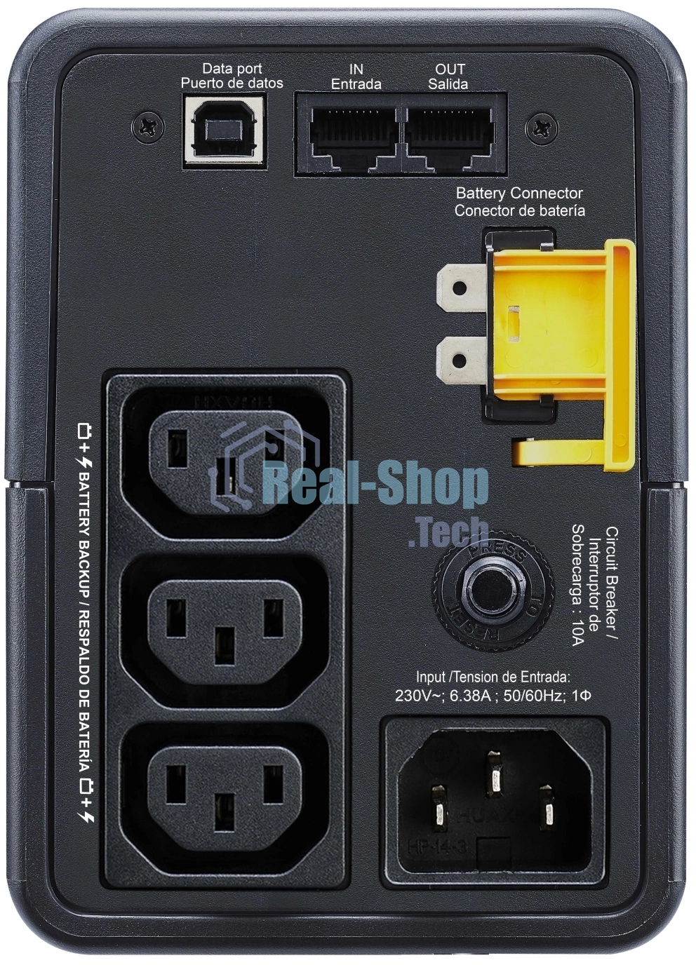 Источник бесперебойного питания APC Back-UPS BX500MI/500 ВА/300 Вт/3xIEC 320 С13
