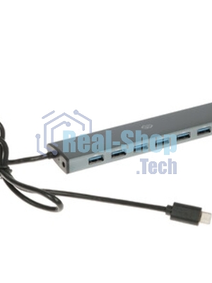 USB-концентратор Digma HUB-7U3.0-UC-G, USB-C, USB 3.0 7 портов, USB Type-C