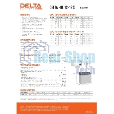 Батарея Delta HRL 12-12 X (12А\ч, 12В) свинцово- кислотный аккумулятор