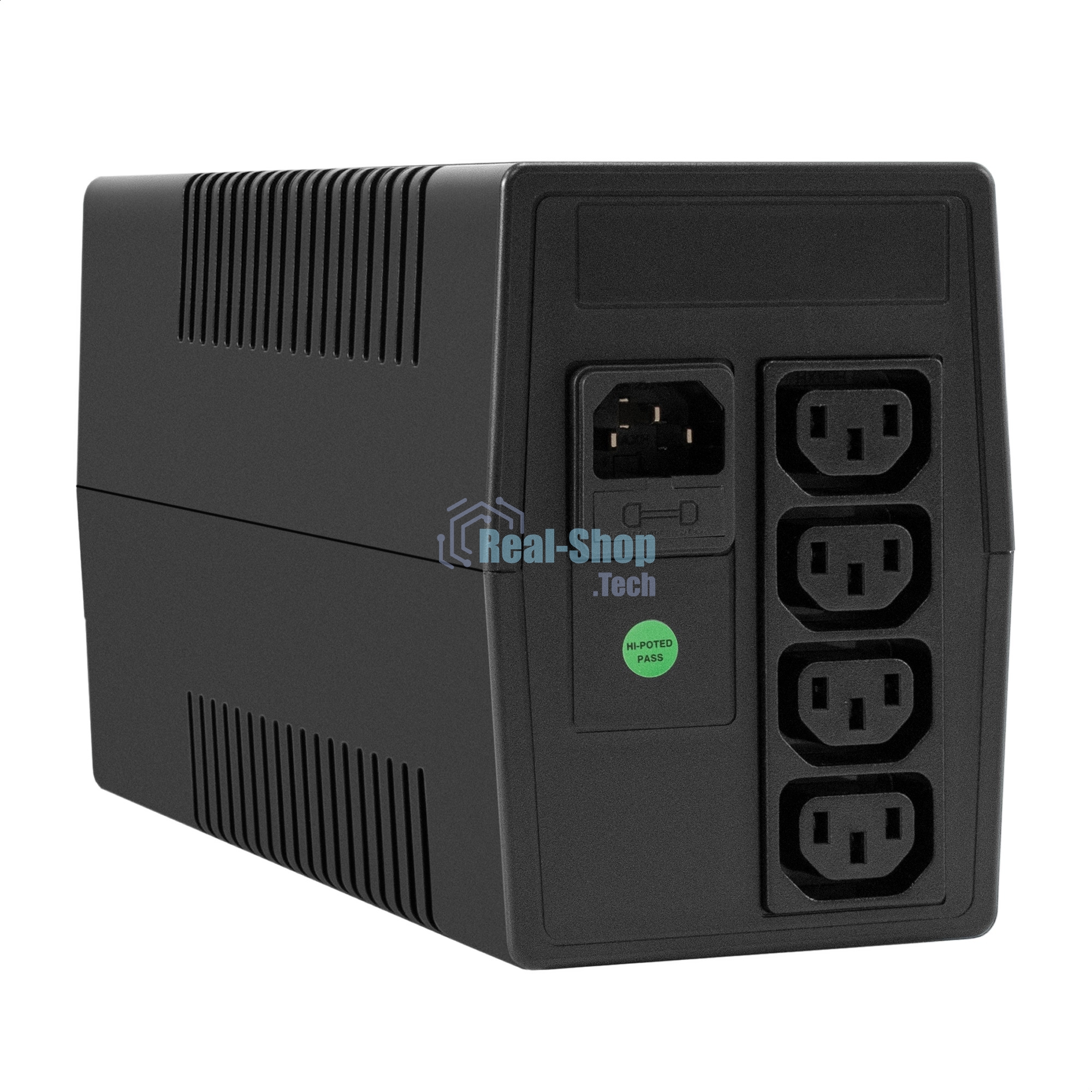 Источник бесперебойного питания ExeGate Power NB-600.LED.AVR.4C13 (600VA/360W, LED, AVR, 4*C13, батарея 12V 7.2Ah, Black)