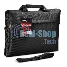Сумка для ноутбука ExeGate EX205135RUS Start S15 Black, черная, полиэстер, для ноутбуков до 15.6