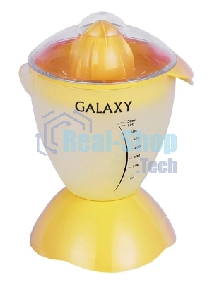 Соковыжималка Galaxy GL 0852 красный/прозрачный, цитрусовая, 50 Вт, 1000 мл, механическое