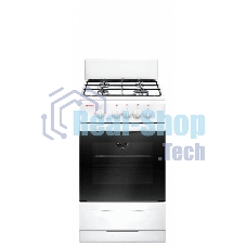 Плита газовая Gefest ПГ 3200-08 К33 белый, конфорок 4 шт, духовка 42 л, 50 см x 85 см x 53 см