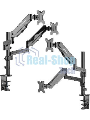 Кронштейн (держатель) ONKRON G140 для двух мониторов 13