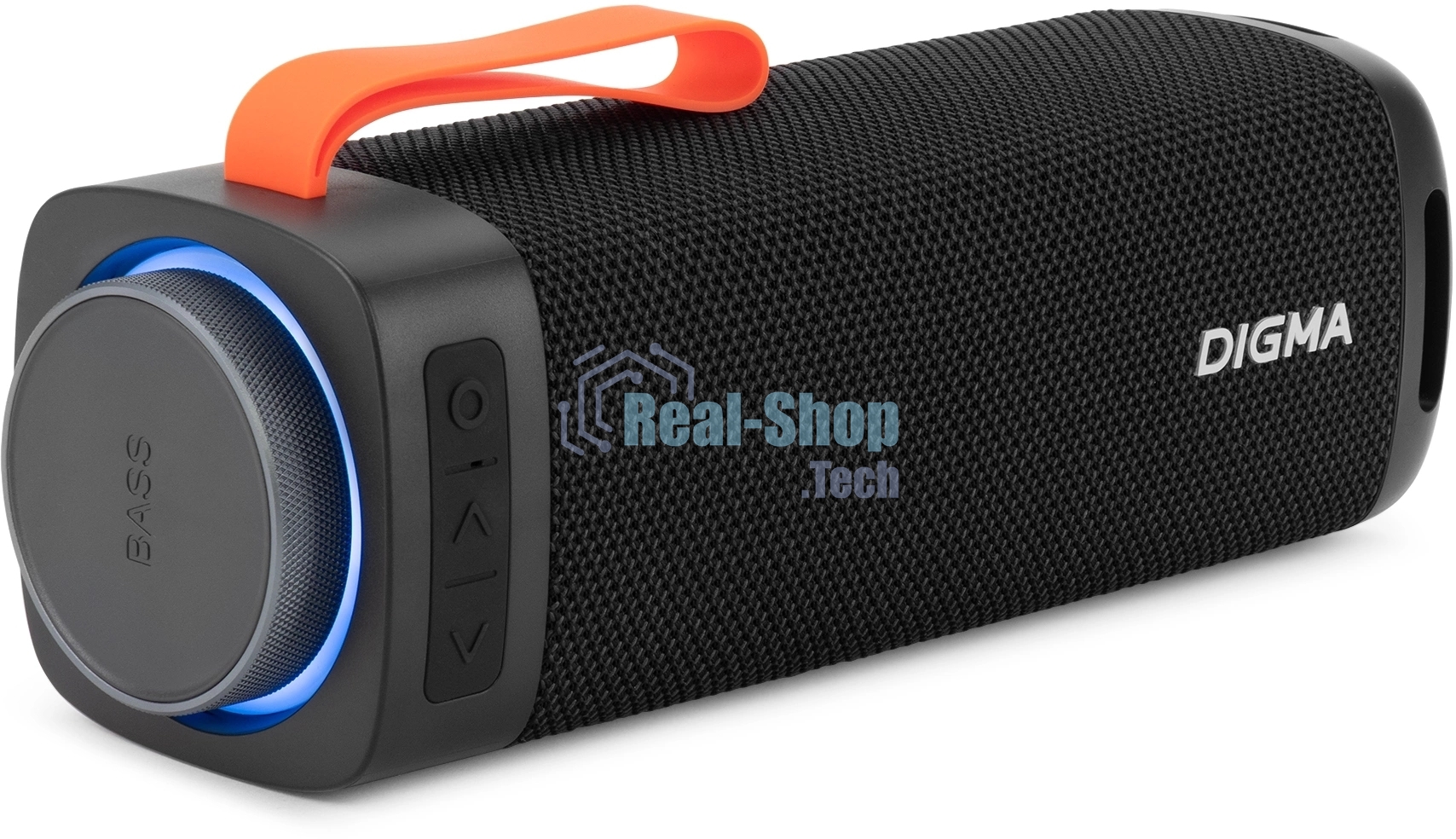 Портативная колонка Digma D-PS1522 черный 60W 2.0 BT 10м 3000mAh