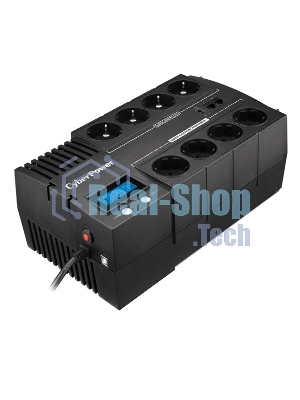 Источник бесперебойного питания CyberPower BR1000ELCD/1000 ВА/600 Вт/8 х CEE 7 (евророзетка)