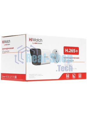 Видеокамера IP HiWatch DS-I400(С) (2.8 mm) 2.8-2.8мм цветная корп.:белый