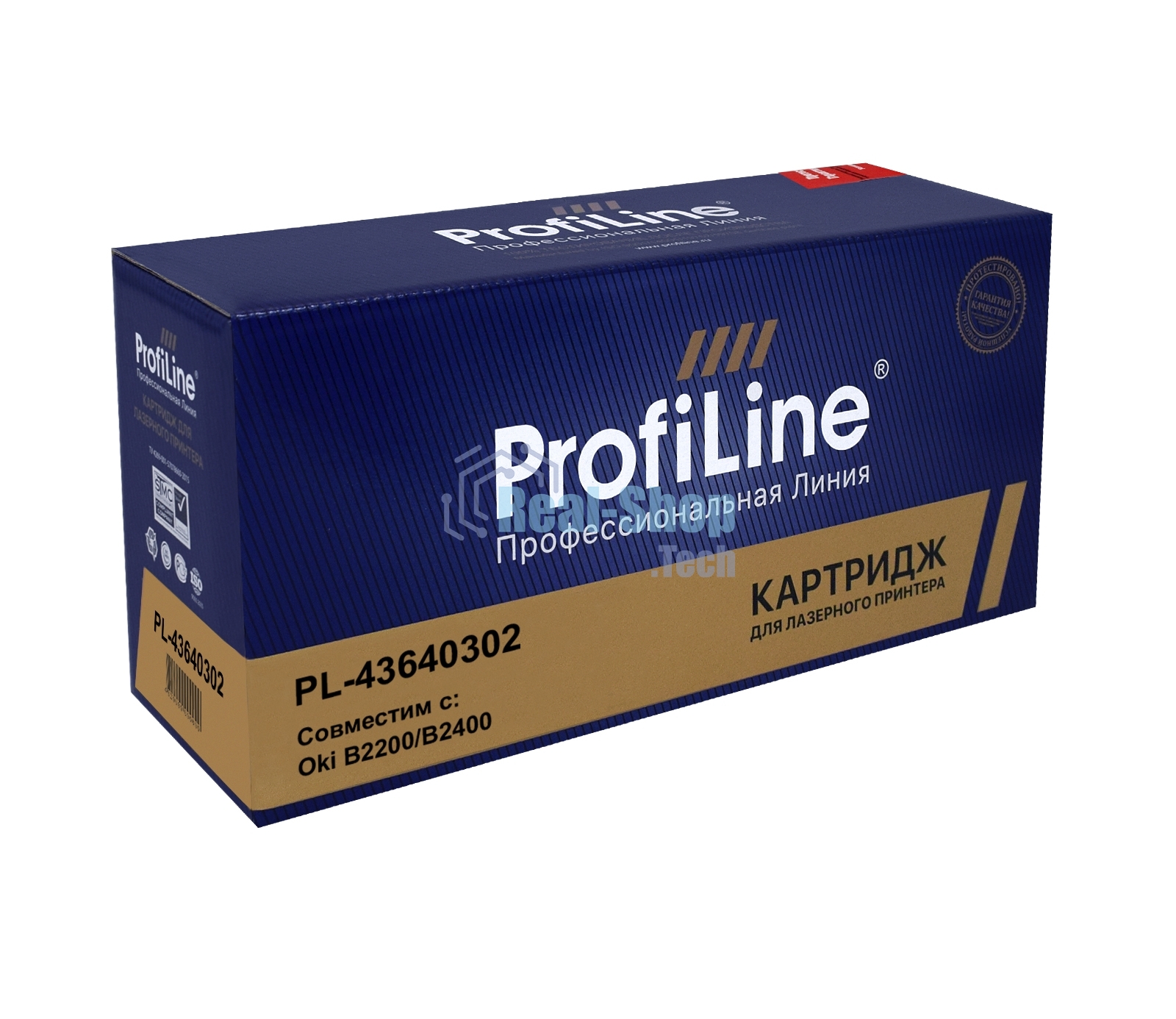 Картридж ProfiLine PL-43640302 для принтеров Oki B2200/B2400 2000 копий