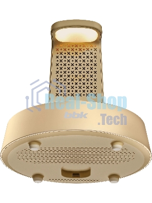 Портативная колонка BBK BTA1110 золотистый 10W 2.0 BT 10м 1800mAh