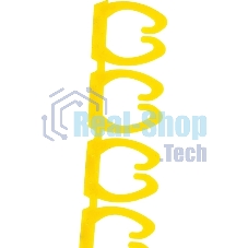 Клипсы Lanmaster LAN-MCC-NUM-SET-C6 для маркировки ПВХ 6.5 мм (упак.: 100 шт)