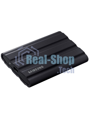 Внешний SSD Samsung T7 Shield, 2TB, USB 3.2 Gen 2 Type-C, R/W 1050/1000, черный