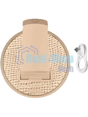 Портативная колонка BBK BTA1110 золотистый 10W 2.0 BT 10м 1800mAh