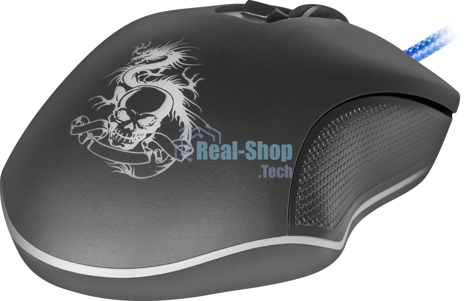 Мышь проводная Defender Sky Dragon GM-090L черный, 3200 dpi, USB, кнопки - 6