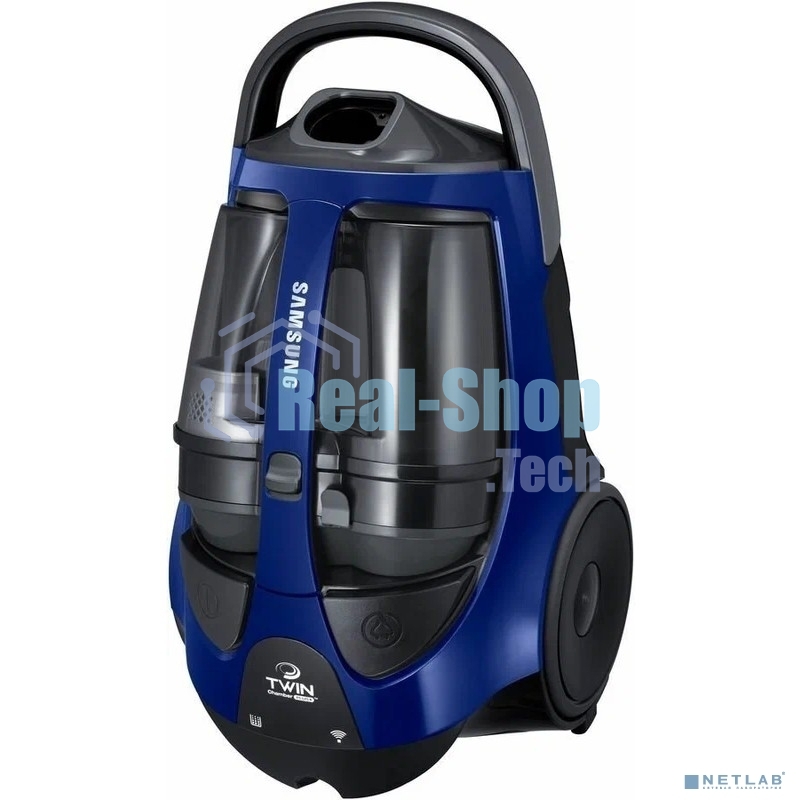 Пылесос Samsung VCC885BH36/XEV синий/черный, 430/2200 Вт, уборка сухая, пылесборник контейнер 2 л