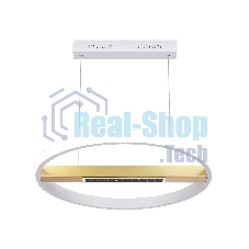 Светильник Ambrella light FL51488 WH/GD белый/золото 62W 3000K-6400K D600*1000 (ПДУ ИК)