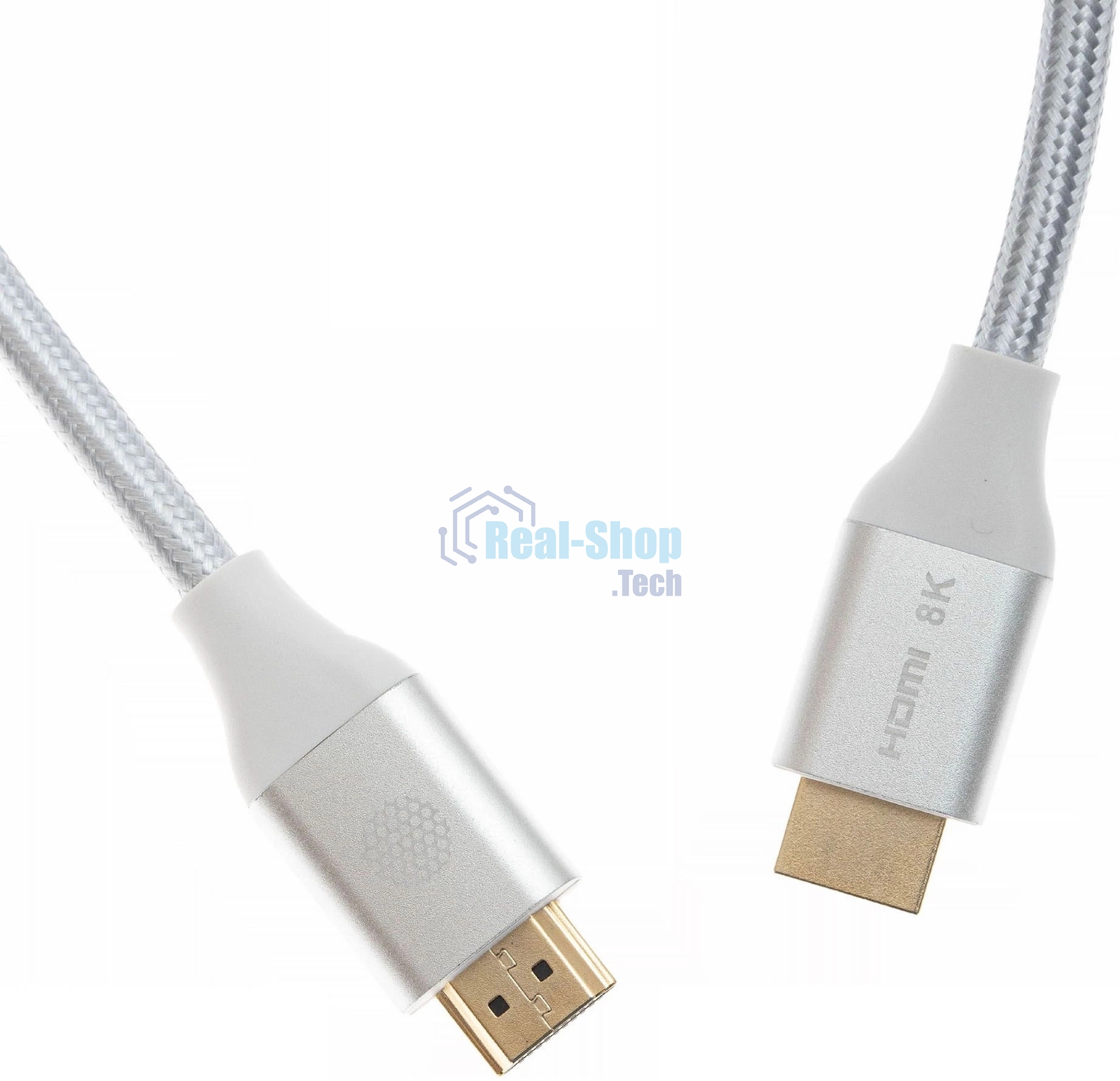 Кабель аудио-видео Cactus CS-HDMI.2.1-3 HDMI (m)/HDMI (m) 3м. позолоченные контакты серебристый