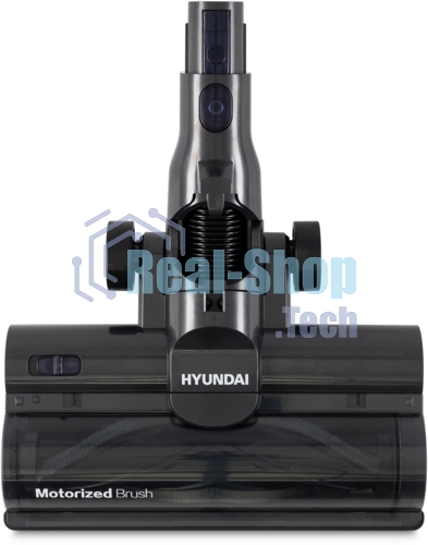 Пылесос вертикальный Hyundai HYV-S7970 серый/синий, питание от аккумулятора, 210 Вт, уборка сухая, пылесборник 0.47 л