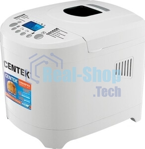 Хлебопечка Centek CT-1417 белый, 850 Вт, 1.5 кг, 15 программ