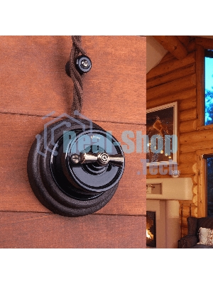 Ретро кабель витой 3х1,5 (коричневый)