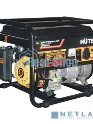 Электрогенератор бензиновый Huter DY2500L, 2.2 кВт, 66 дБ, 38.3 кг