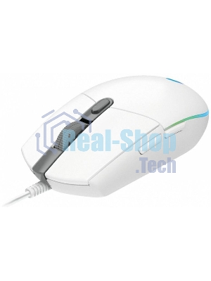 Мышь проводная Logitech G102 LIGHTSYNC белый, 8000 dpi, USB, кнопки - 6