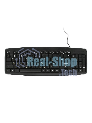 Клавиатура проводная Gembird KB-8351U-BL, USB, черный