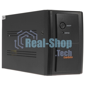 Источник бесперебойного питания ExeGate EX292608RUS SpecialPro UNB-2000.LED.AVR.4C13.RJ.USB 2000VA/1200W, LED, AVR,4*C13, RJ45/11,USB, металлический корпус, черный