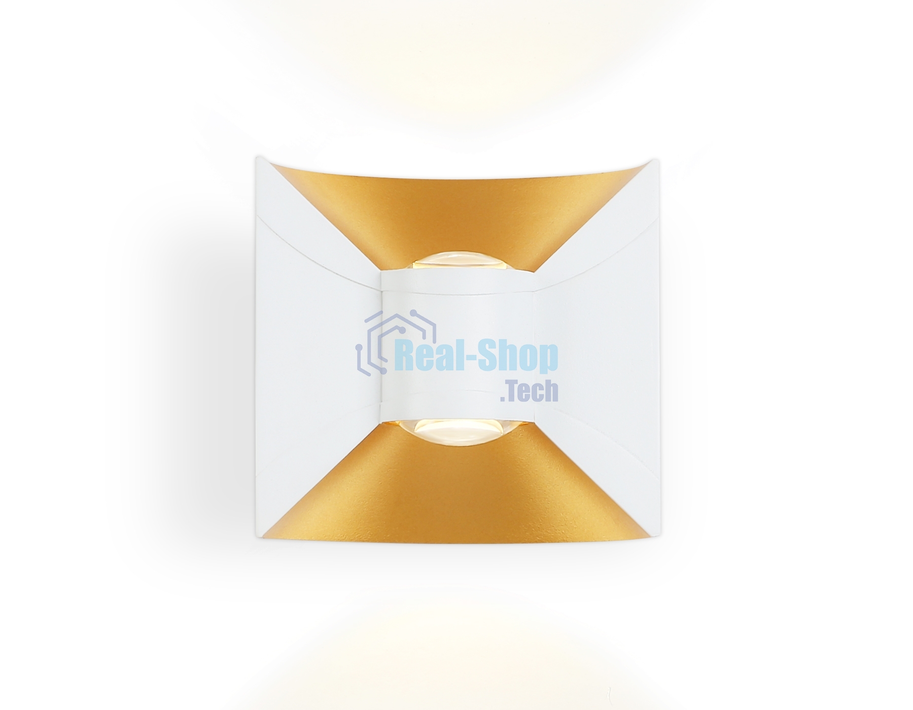 Светильник Ambrella light ST4471 WH/GD белый/золото LED 4200K 6W IP54 92*98*55