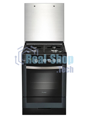 Плита газовая Gefest ПГ 6300-03 0046 черный, конфорок 4 шт, духовка 52 л, 60 см x 85 см x 60 см