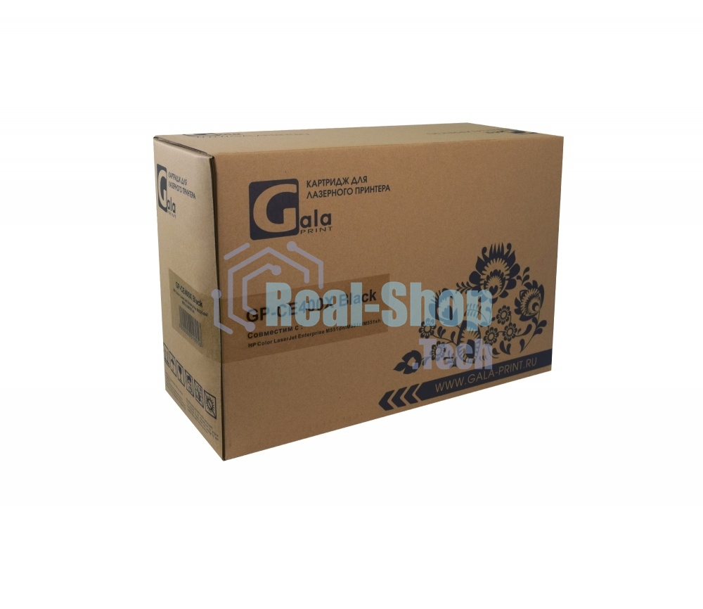 Картридж лазерный GalaPrint GP-CE400X черный (11000 стр) для HP Color LaserJet Enterprise M551dn/M551n/M551xh