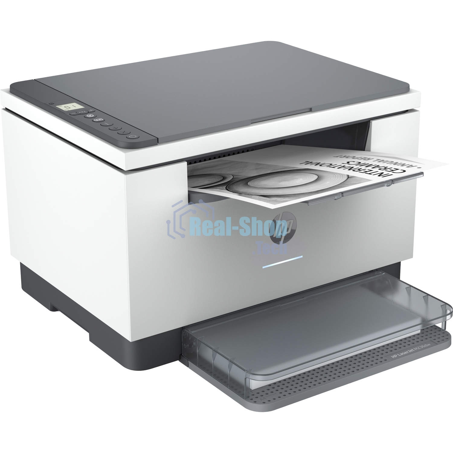 МФУ лазерное HP LaserJet M236dw (9YF95A), A4, ч/б, печ. до 29 стр/мин., 600 x 600 dpi, USB, RJ-45, Wi-Fi, Air Print, Mopria