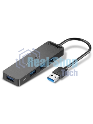 USB-концентратор Vention CHLBB, USB 3.0, USB 4 порта, USB
