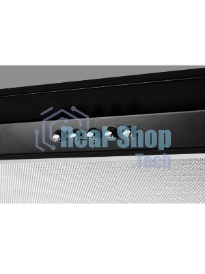 Вытяжка встраиваемая Kuppersberg Inlinea 52 BX черный/серебристый, 52 см, 1300 м³/ч, 41 дБ
