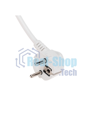 Сетевой фильтр 5 гнезд, 3м, 3х1,5мм², с автовыкл, 2 USB, белый Kranz